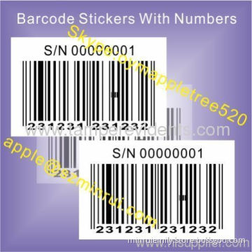 Custom Blank Labels For Barcode Sticker Printer,anti-counterfeiting Barcode Asset Sticker,destructible Vinyl Labels 